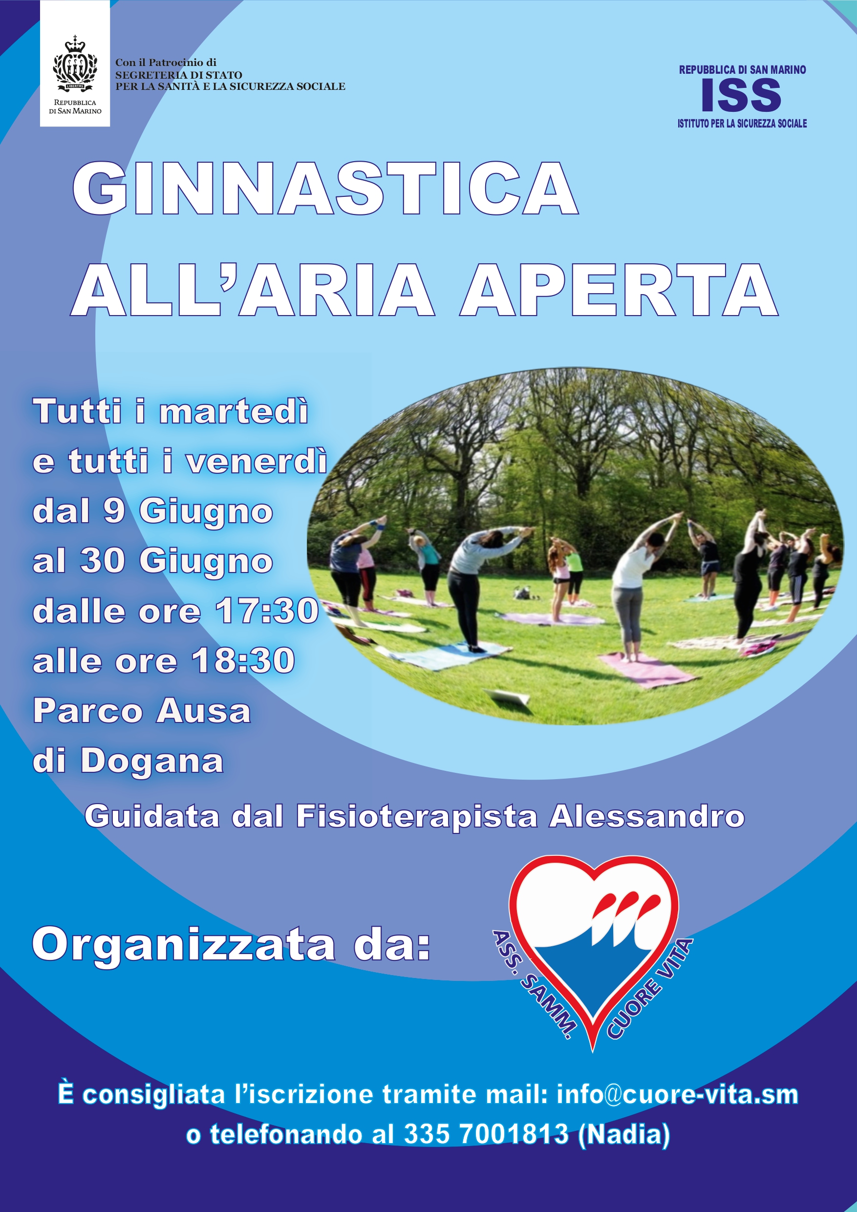 Locandina Ginnastica Aria Aperta 2026 Locandina Ginnastica Aria Aperta 2026